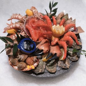 Photo du plateau de fruits de mer "Le Mareyeur" de la boutique Perlostrea à Toulouse
