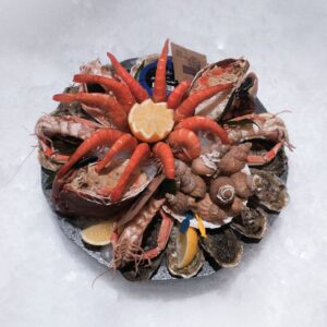 Photo du plateau de fruits de mer "Le Capitaine" de la boutique Perlostrea à Toulouse