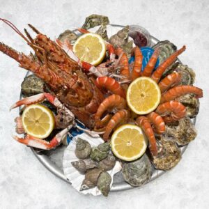 Photo du plateau de fruits de mer "La perle Océane" de la boutique Perlostrea à Toulouse