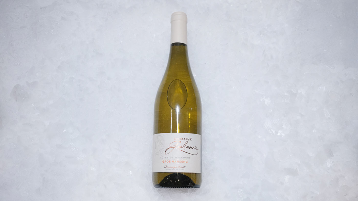 Bouteille de vin blanc Gros Manseng Côtes de Gascogne – Guillaman de la boutique Perlostrea à Toulouse