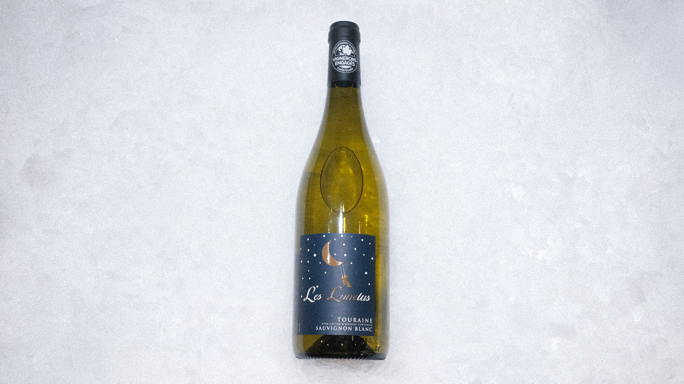 Bouteille de vin blanc Les Lunélus – Touraine de la boutique Perlostrea à Toulouse