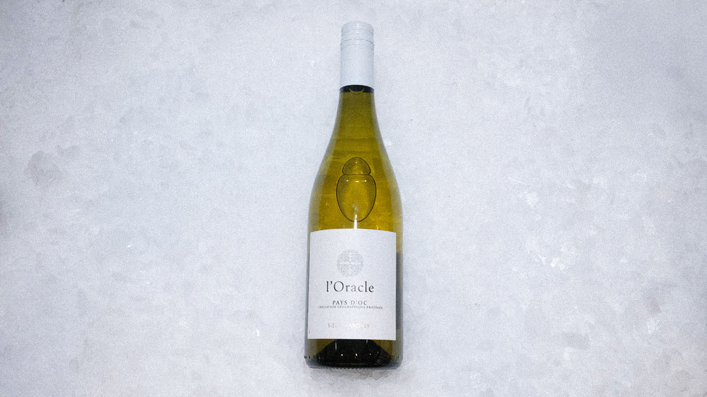 Bouteille de vin blanc L’Oracle Pays d’Oc – Sieur D’Arques de la boutique Perlostrea à Toulouse