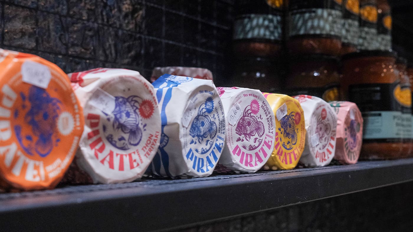 Catégorie des conserves de la boutique de fruits de mer Perlostrea à Toulouse